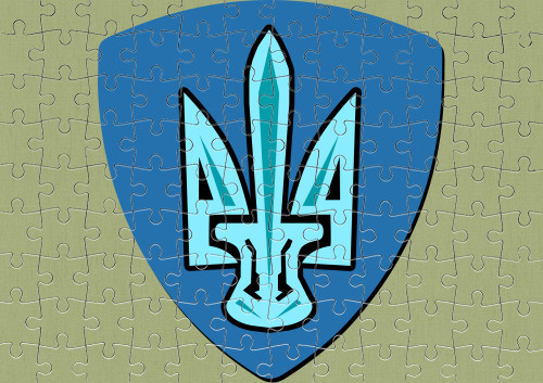 Coat of arms with a sword