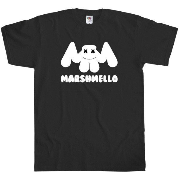 Marshmello - Футболка Класика Чоловіча Fruit of the loom - Маршмеллоу 25 - Mfest