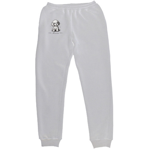 Той Пудель - Men's Sweatpants - Toy Poodle with the nickname - Mfest