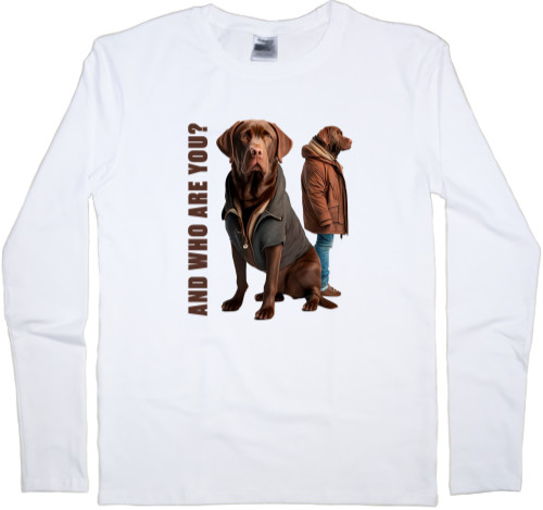 Лабрадор - Men's Longsleeve Shirt - Labrador 7 - Mfest