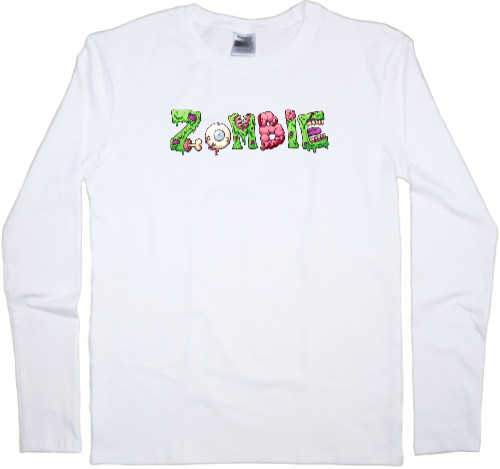 Plants vs Zombies / Рослини проти Зомбі - Men's Longsleeve Shirt - Zombies - Mfest