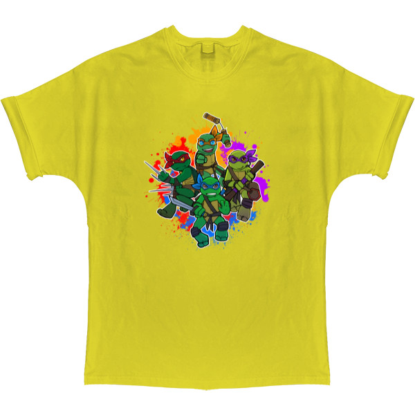 Черепашки ниндзя - T-shirt Oversize - Teenage Mutant Ninja Turtles 13 - Mfest