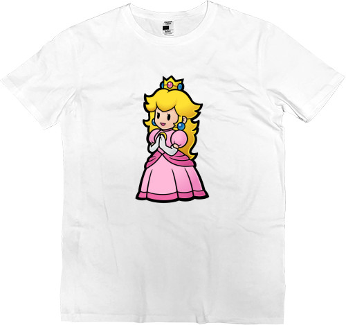 Mario - Футболка Премиум Детская - Принцесса Персик - Mfest