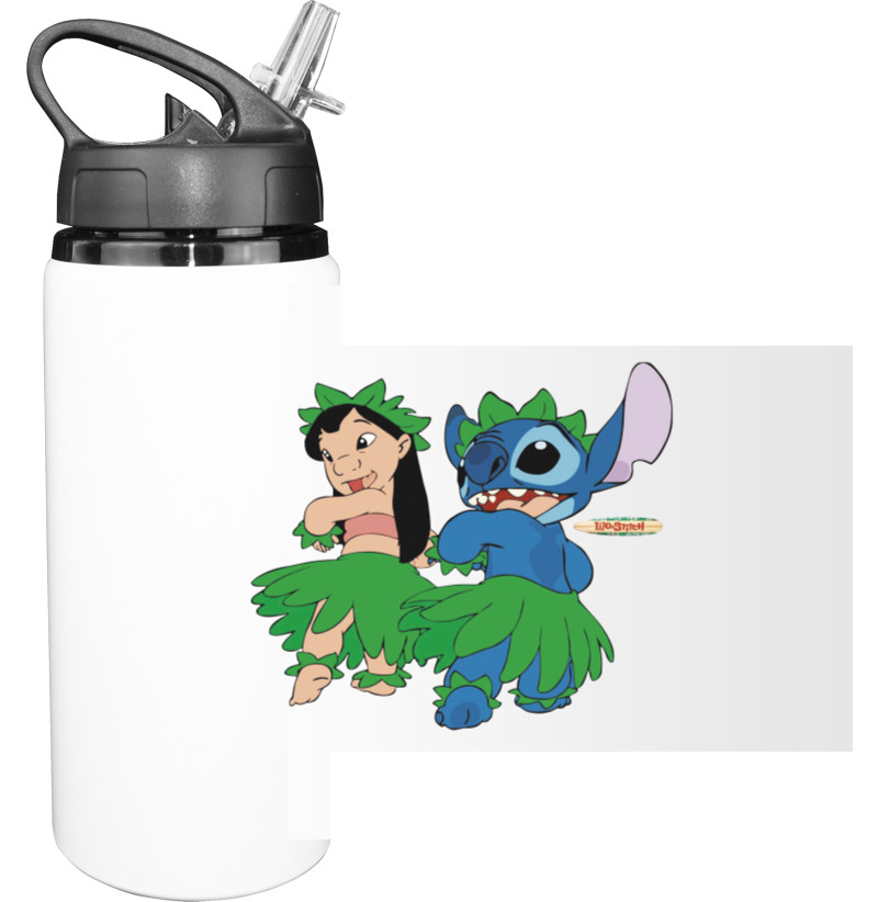 Лила и Стич - Sport Water Bottle - Lilo and Stitch 7 - Mfest