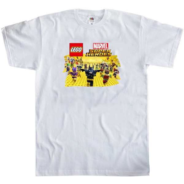 Лего - Футболка Класика Дитяча Fruit of the loom - Лего Марвел Super Heroes - Mfest