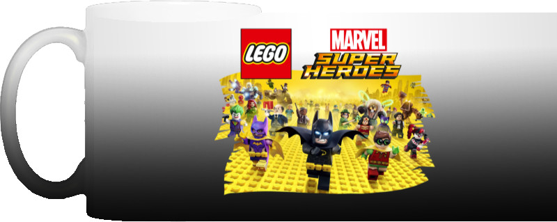 Лего - Чашка Хамелеон - Лего Марвел Super Heroes - Mfest