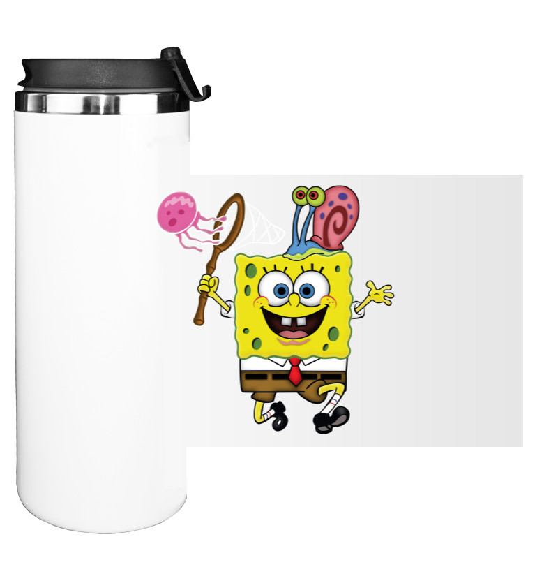 Губка Боб - Water Bottle on Tumbler - Spongebob 5 - Mfest