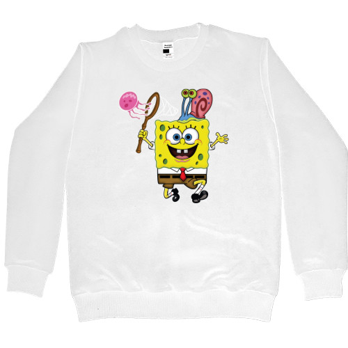 Губка Боб - Women's Premium Sweatshirt - Spongebob 5 - Mfest
