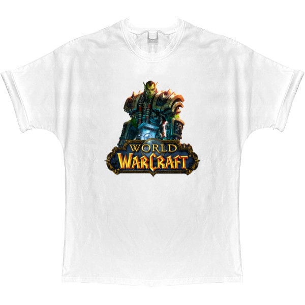 Warcraft - Футболка Оверсайз - world of warcraft Герой 2 - Mfest