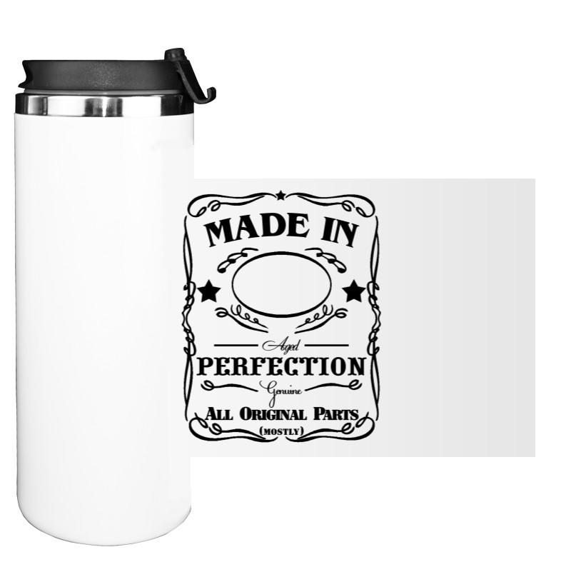 О возрасте - Water Bottle on Tumbler - Made perfection - Mfest