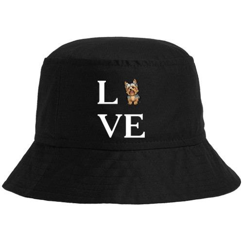 Йоркширский терьер - Bucket Hat - love york - Mfest