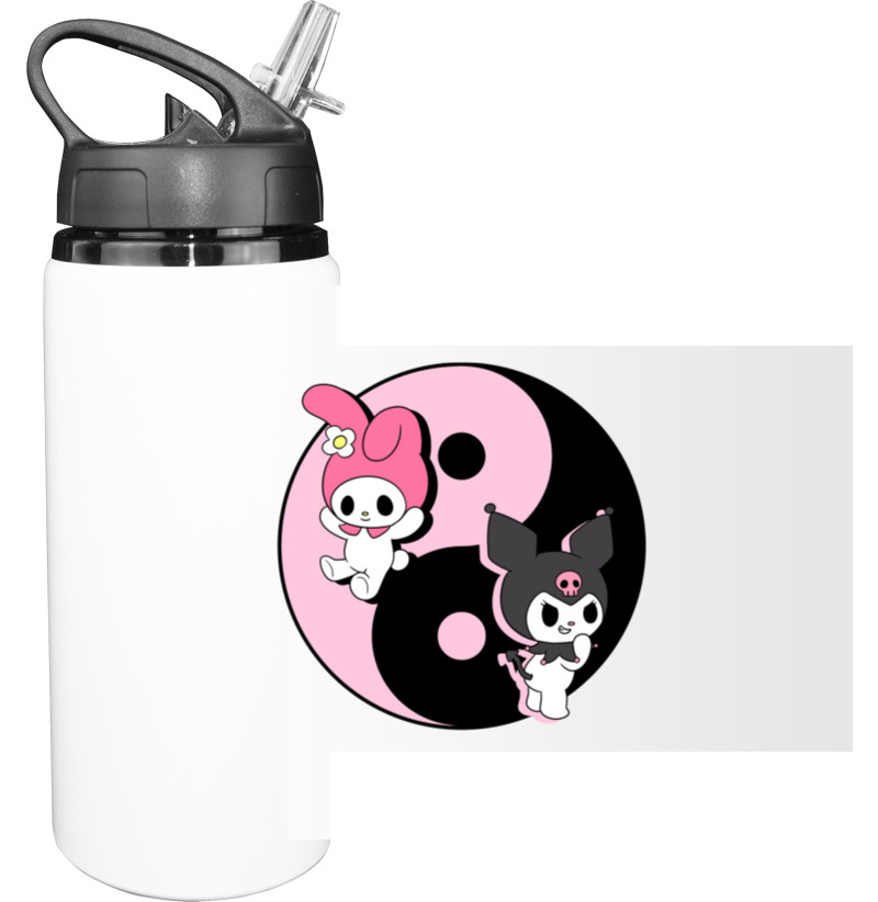 Hello kitty - Sport Water Bottle - Hello Kitty Kuromi - Mfest