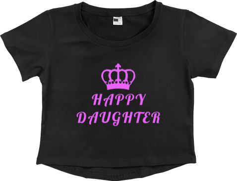 Happy daughter