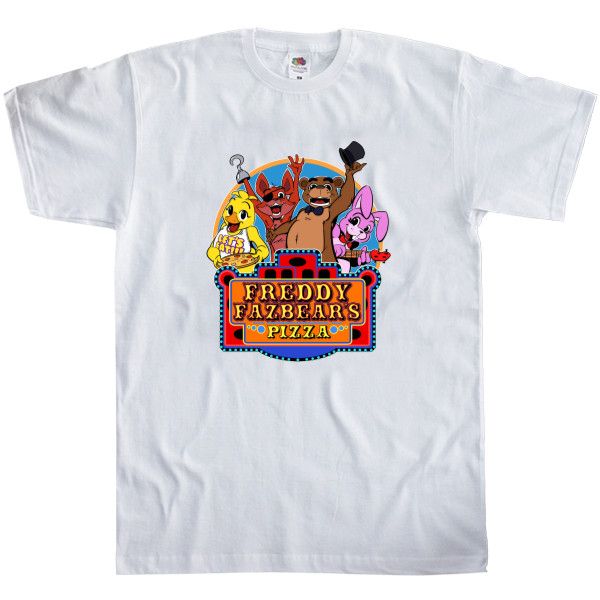 Five Nights at Freddy's - Kids' T-Shirt Fruit of the loom - Five Nights at Freddy's 5 - Mfest