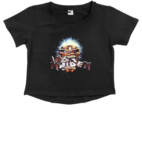 Iron Maiden - Kids' Premium Cropped T-Shirt - Iron Maiden 26 - Mfest