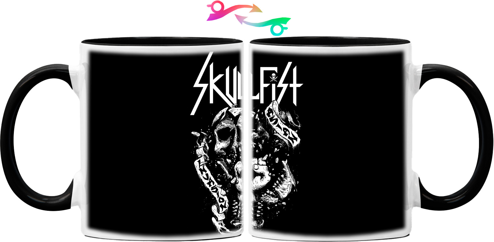 Хеви-метал - Mug - Skull Fist - Mfest