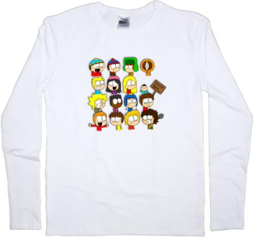 South Park - Kids' Longsleeve Shirt - Південний парк - Mfest