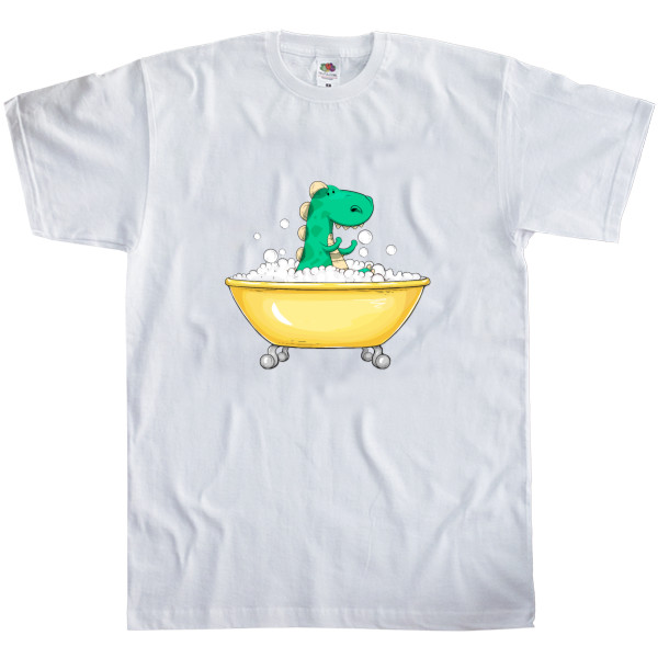 Динозаврик в ванной