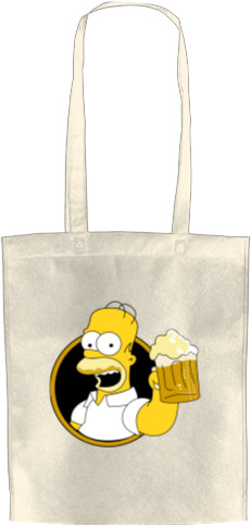 Simpson - Tote Bag - Homer and Beer - Mfest