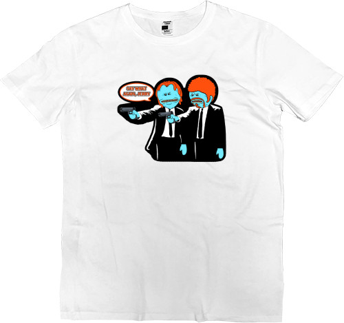 Rick and Morty Mr Meeseeks Pulp Fiction