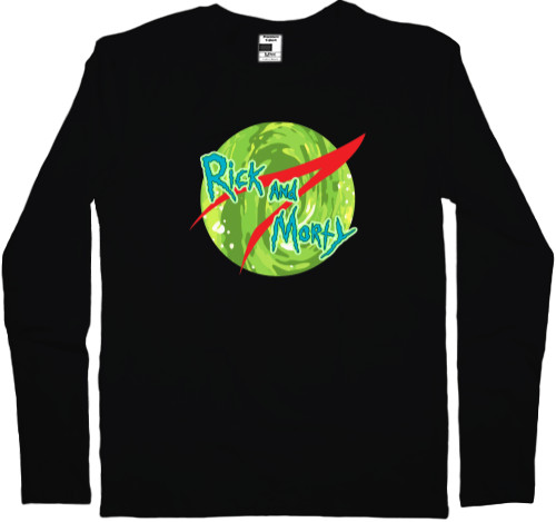 Рик и Морти - Men's Longsleeve Shirt - Rick and Morty art 20 - Mfest