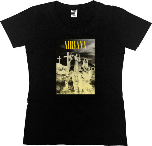 Nirvana - Women's Premium T-Shirt - Nirvana 8 - Mfest