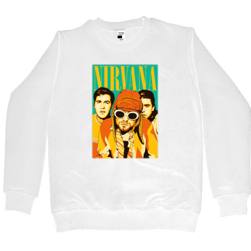 Nirvana - Women's Premium Sweatshirt - Nirvana 7 - Mfest