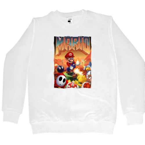 Mario - Men’s Premium Sweatshirt - MARIO|DOOM - Mfest