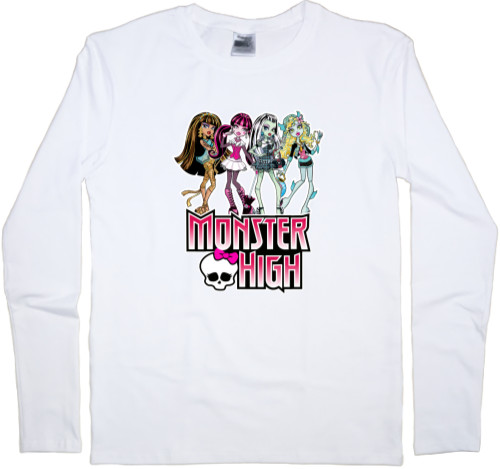 Monster High / Школа монстров - Men's Longsleeve Shirt - Monster High (4) - Mfest