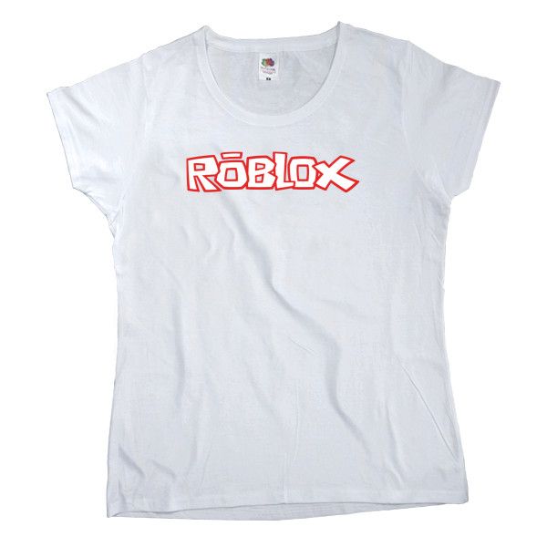 Roblox - Футболка Класика Жіноча Fruit of the loom - Roblox [1] - Mfest