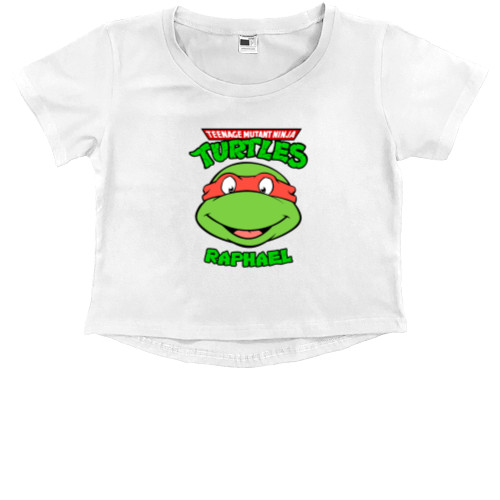 Черепашки ниндзя - Kids' Premium Cropped T-Shirt - TMNT [5] - Mfest