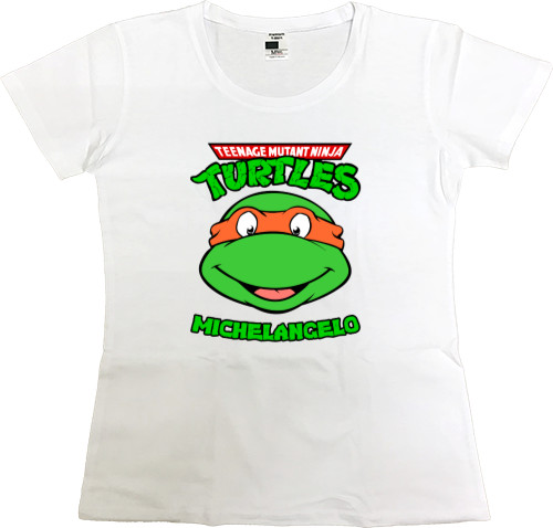 Черепашки ниндзя - Women's Premium T-Shirt - TMNT [3] - Mfest
