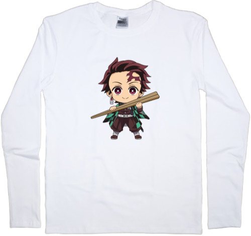 Клинок, рассекающий демонов - Men's Longsleeve Shirt - DEMON SLAYER: KIMETSU NO YAIBA [50] - Mfest