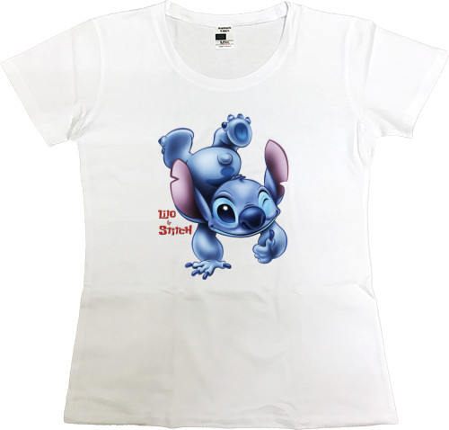 Лила и Стич - Women's Premium T-Shirt - Lilo and Stitch 10 - Mfest