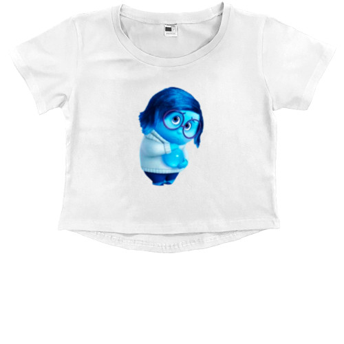 Головоломка - Kids' Premium Cropped T-Shirt - Puzzle Sadness 4 - Mfest