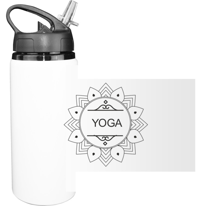 Йога - Пляшка для води - Yoga - Mfest