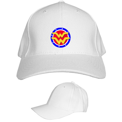 Wonder Woman - Кепка 6-панельна Дитяча - Wonder Woman лого 2 - Mfest