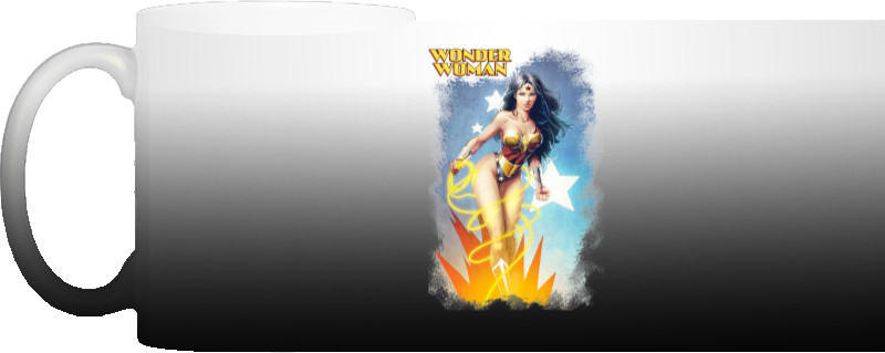 Wonder Woman - Чашка Хамелеон - Wonder Woman 1 - Mfest