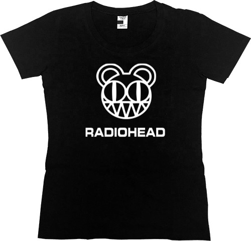 Radiohead - Футболка Преміум Жіноча - Radiohead 1 - Mfest