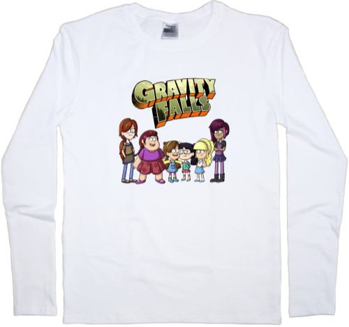 Gravity Falls - Men's Longsleeve Shirt - Gravity Falls Girls - Mfest