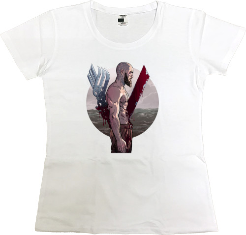 Vikings - Women's Premium T-Shirt - Vikings 4 - Mfest