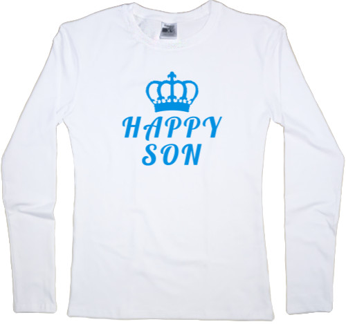 Happy son