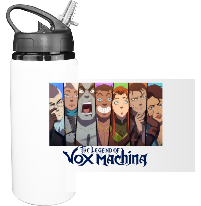 The Legend of Vox Machina - Пляшка для води - Легенда про vox machina - Mfest
