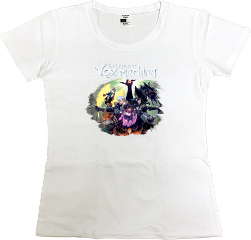 The Legend of Vox Machina - Women's Premium T-Shirt - The Legend of Vox Machina - Mfest