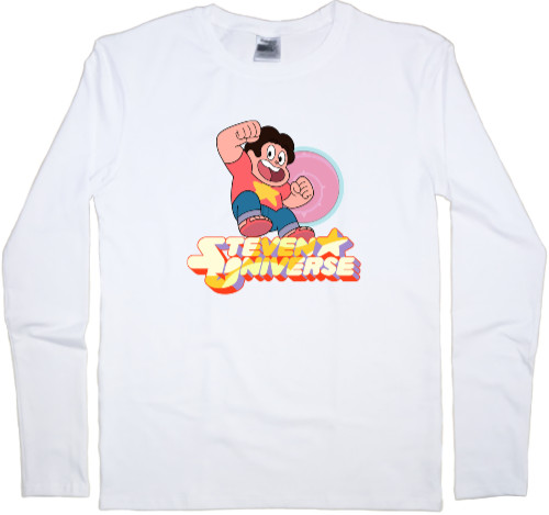 Steven Universe / Вселенная Стивена - Men's Longsleeve Shirt - Stephen Quartz Universe - Mfest