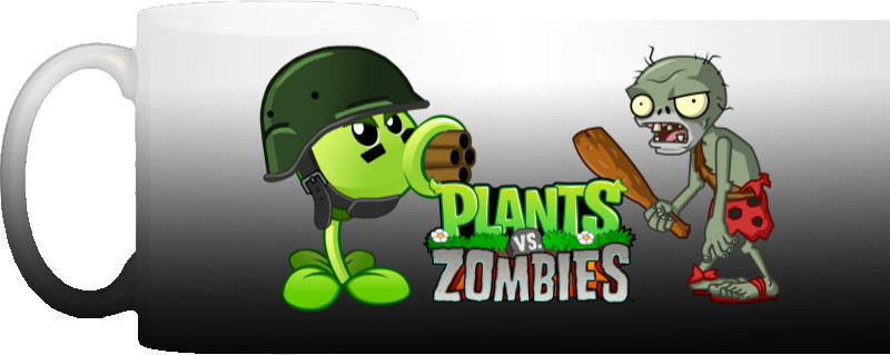Plants vs Zombies / Рослини проти Зомбі - Чашка Хамелеон - Рослини проти Зомбі - Mfest