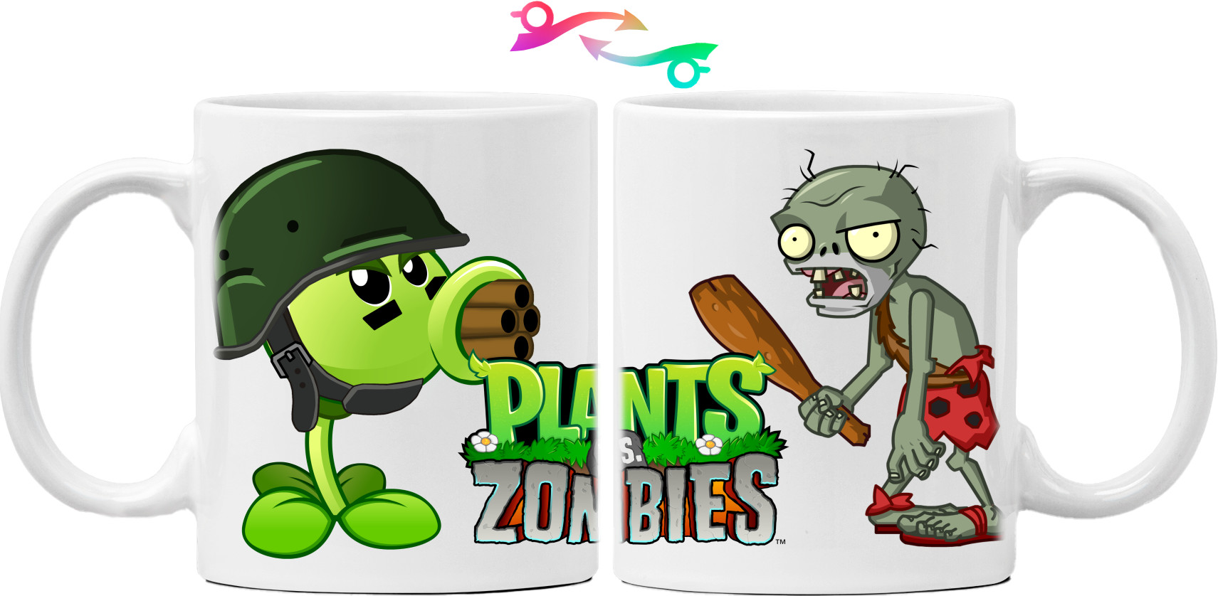 Plants vs Zombies / Рослини проти Зомбі - Кружка - Рослини проти Зомбі - Mfest