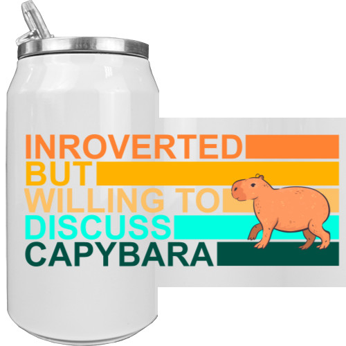 Inrovert but willing to discuss capybara