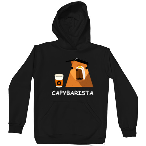 Капибара - Худи Унисекс - Capybarista - Mfest