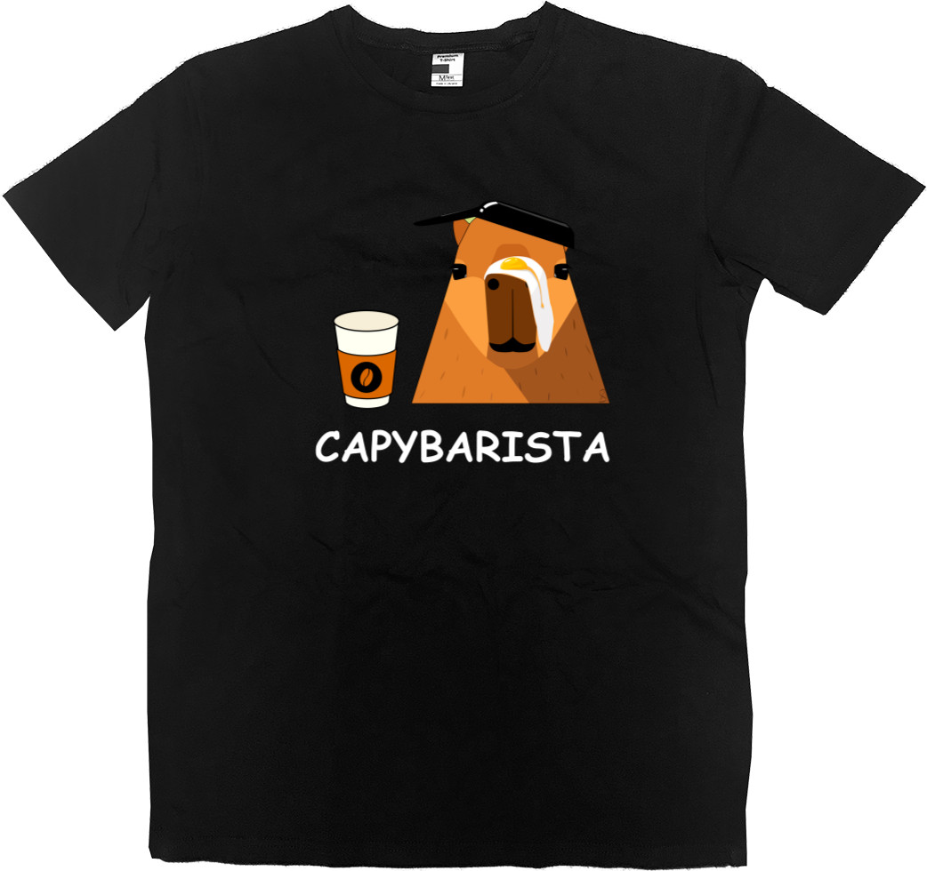 Капібара  - Футболка Преміум Чоловіча - Capybarista - Mfest